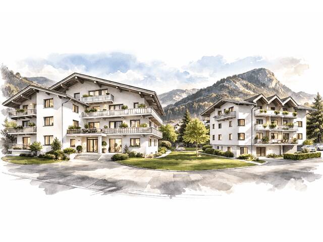 Immobilie in Mariatal - Sonnige 3-Zimmer-Wohnung mit Weitblick Top B6 „Die Sonnenuhr, Kramsach - Bild 0