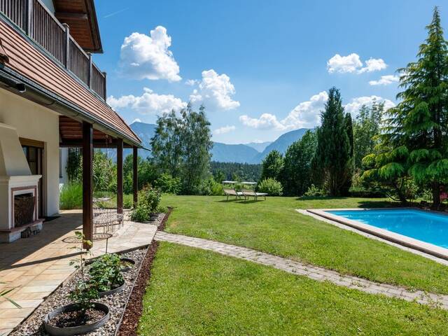 Immobilie in Maria Rain - STIL mit FERNBLICK | Traumhafte Landhausvilla in Stadtnähe - Bild 2
