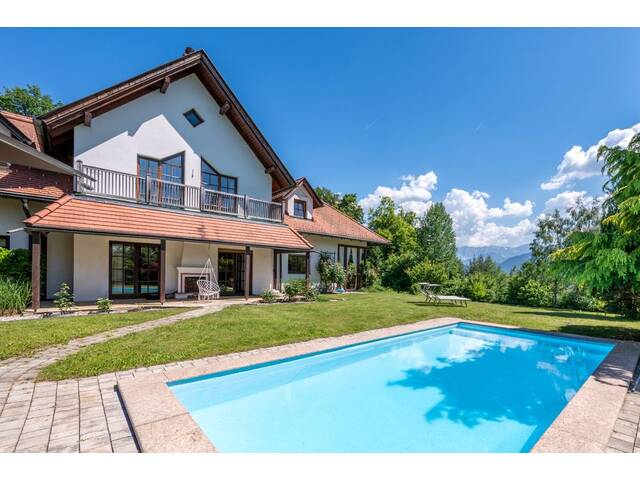 Immobilie in Maria Rain - STIL mit FERNBLICK | Traumhafte Landhausvilla in Stadtnähe - Bild 3