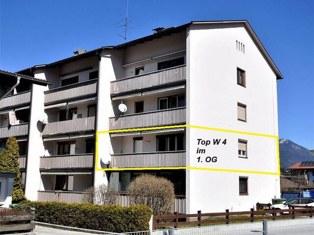 Immobilie in Brixlegg - BRIXLEGG - 4 Zimmer Eigentumswohnung - Sonnenlicht durch den Süd-West Balkon - Bild 0