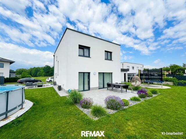 Immobilie in Aurolzmünster - Neuwertiges Einfamilienhaus in Aurolzmünster - moderne Wohnqualität in Massivbauweise - Bild 1