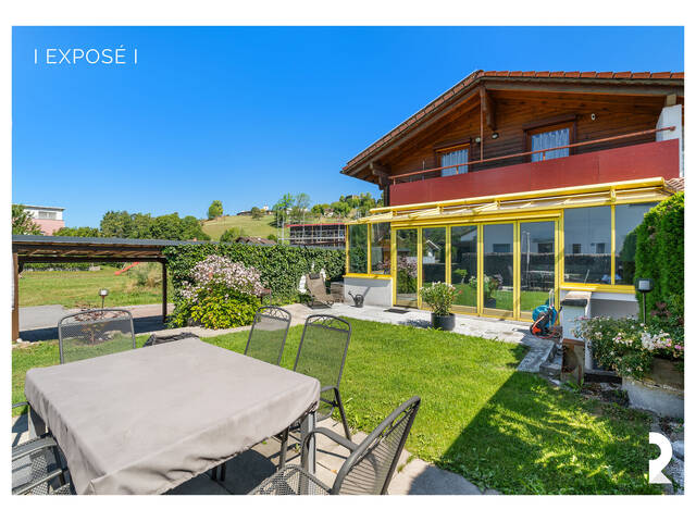 Immobilie in Schlins - SONNIGE DOPPELHAUSHÄLFTE MIT GARTEN & GARAGE - Bild 0