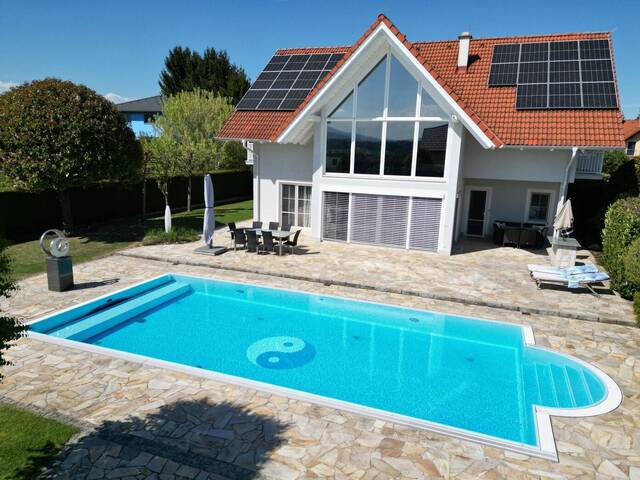Immobilie in Lieboch - Lieboch! Luxuriöse Designervilla mit Wellness, Panoramablick & absoluter Privatsphäre! - Bild 0