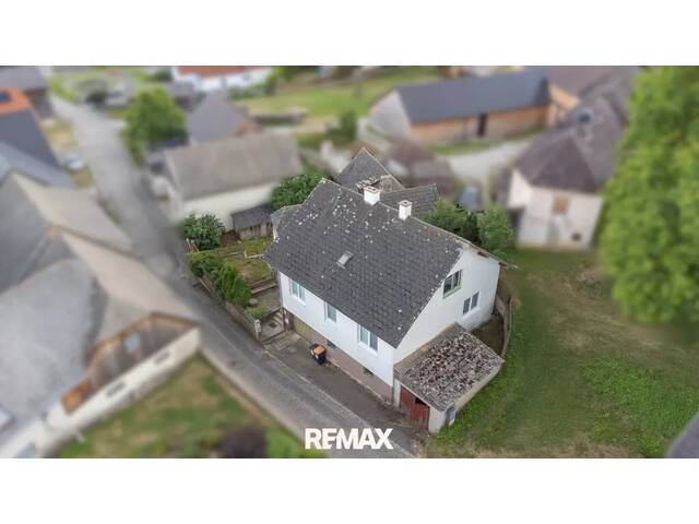 Immobilie in Albrechtsberg an der Großen Krems - Einfamilienhaus und Nebengebäude in ruhiger Ortsrandlage mit Ausbaupotenzial - Bild 1