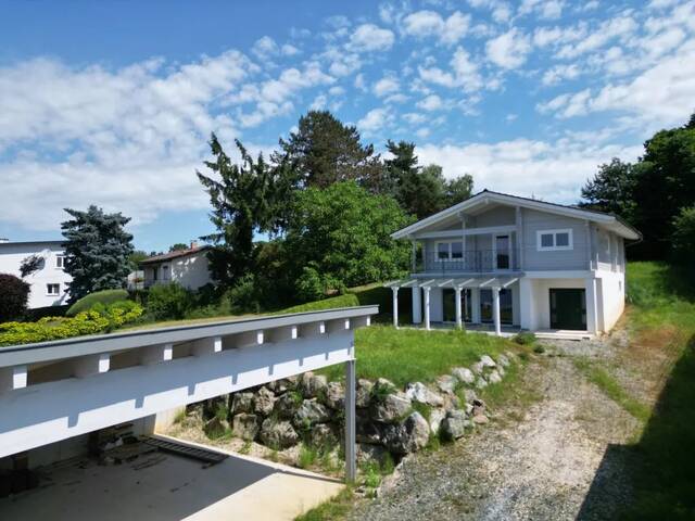 Immobilie in Pilgersdorf - +Modernes Traumhaus in absoluter Ruhelage – Erstbezug mit großzügigem Carport & sonniger Aussicht!+ - Bild 1