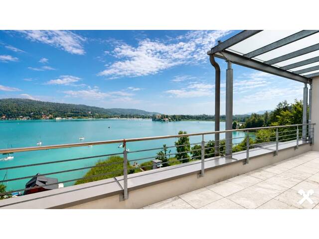 Immobilie in Maiernigg - Wohnen über dem Wörthersee - Spektakulärer Panoramablick & privater Seezugang - Bild 0