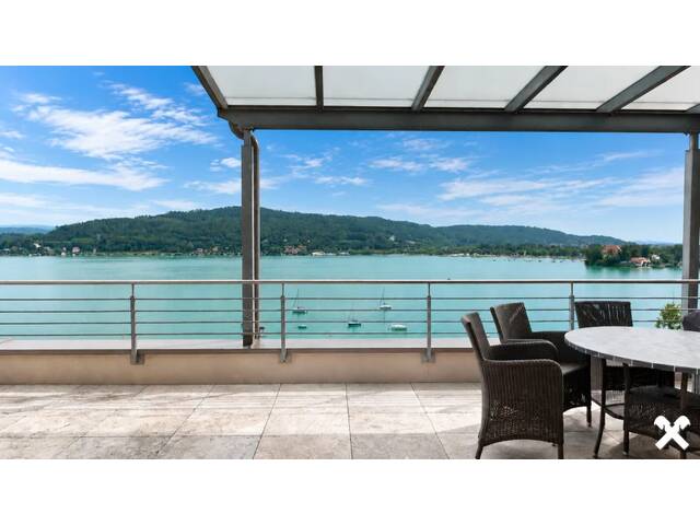 Immobilie in Maiernigg - Wohnen über dem Wörthersee - Spektakulärer Panoramablick & privater Seezugang - Bild 1