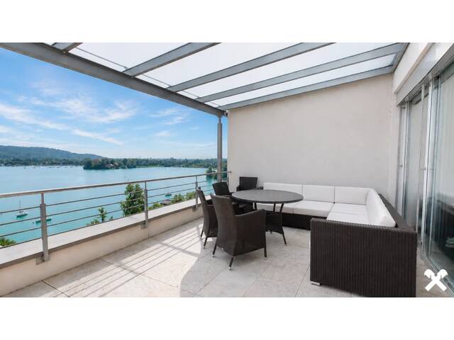Immobilie in Maiernigg - Wohnen über dem Wörthersee - Spektakulärer Panoramablick & privater Seezugang - Bild 2