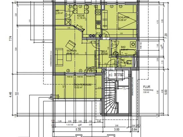 Immobilie in Uttendorf - 2-Zimmer-Wohnung in Uttendorf mit Dachterrasse und Stellplatz - Bild 3