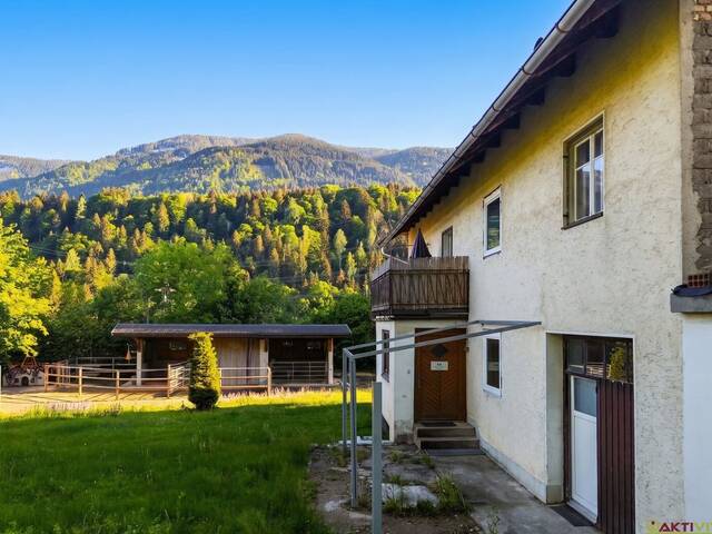 Immobilie in Feistritz an der Gail - Großzügiges Wohnhaus mit Ausbaupotenzial und Nebengebäude im Gailtal - Bild 1