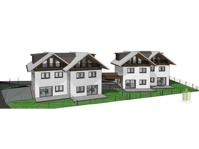 Immobilie in Oberndorf bei Salzburg - Neubauprojekt: Moderne Doppelhaushälften mit Carport in attraktiver Lage - Bild 0