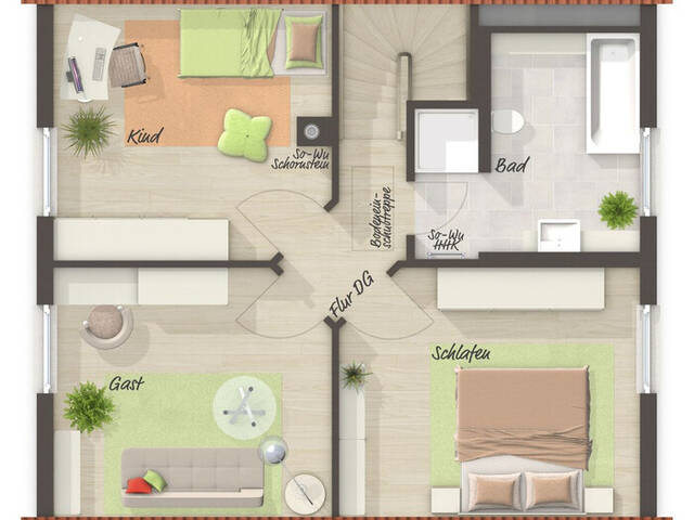 Immobilie in Frastanz - Neues Einfamilienhaus in Ziegelbauweise inkl. Grundstück - € 564.000,00 plus WBF! - Bild 2