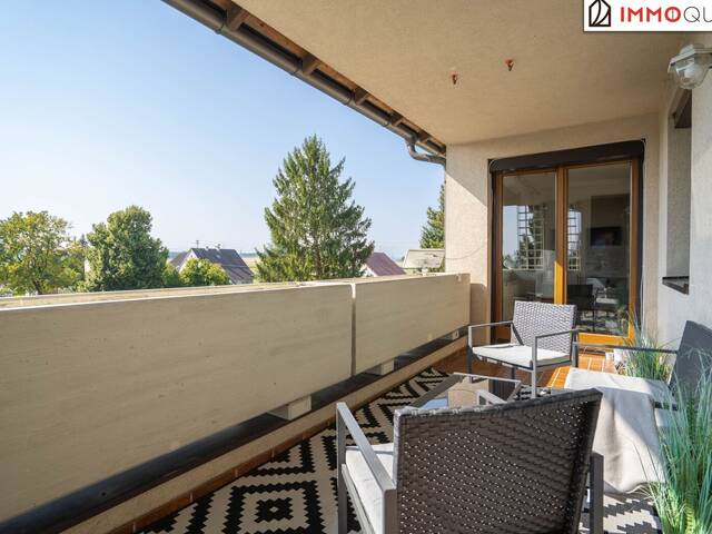 Immobilie in Piberbach - Sonniges Wohnen mit Grünblick - Lichtdurchflutete Drei-Zimmer-Wohnung mit sonniger Südloggia, grünem Ausblick und behaglicher Raumaufteilung in Piberbach - Bild 0