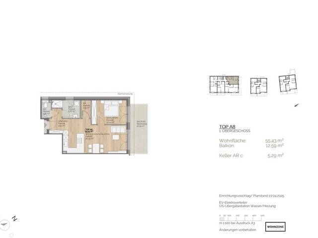 Immobilie in Faak am See - Moderne 2-Zi Erstbezugswohnung mit Balkon in Faak am See - Traumlage um 325.500 €! - Bild 2