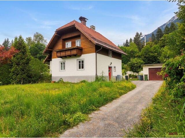 Immobilie in Presseggersee - Sanierungsbedürftiges Einfamilienhaus in naturnaher Lage bei Hermagor - Bild 0