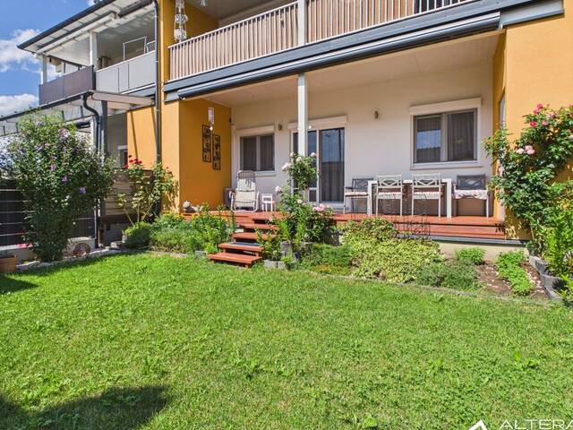 Immobilie in Lieboch - Wohnen im Grünen - Gartenwohnung mit Terrasse und 2 Carports!! - Bild 1