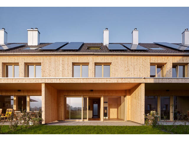 Immobilie in Au - Au - Bregenzerwald - NEUBAU - gemütliches Reihenhaus aus Vollholz mit hoher Wohnbauförderung - Bild 0