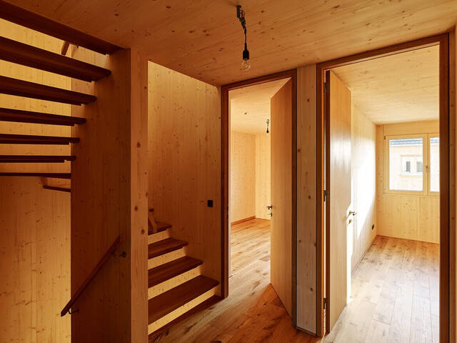 Immobilie in Au - Au - Bregenzerwald - NEUBAU - gemütliches Reihenhaus aus Vollholz mit hoher Wohnbauförderung - Bild 4