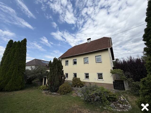 Immobilie in Hinzenbach - Wohnhaus mit Nebengebäude in Dorfgebietswidmung - Bild 1