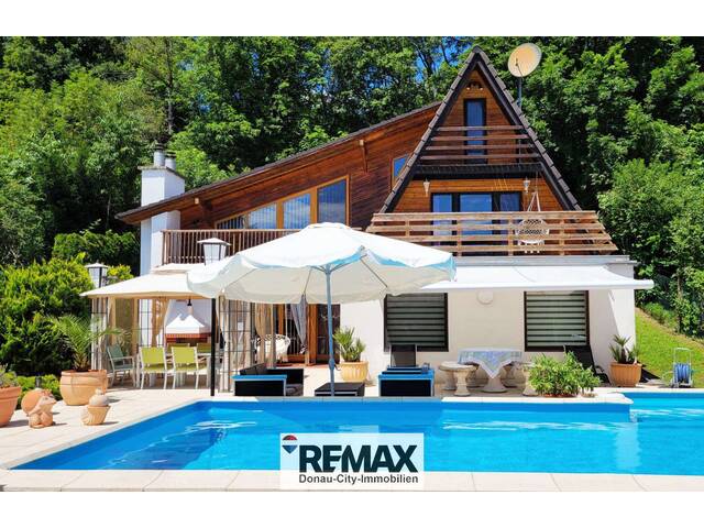 Immobilie in Laab im Walde - ZuHAUSE im Urlaub – mit Pool & traumhaftem Ausblick! - Bild 1