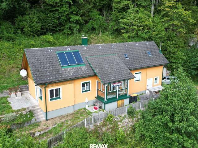Immobilie in Türnitz - Einfamilienhaus mit Bergblick und großem Grundstück in Pichelrotte - Bild 0
