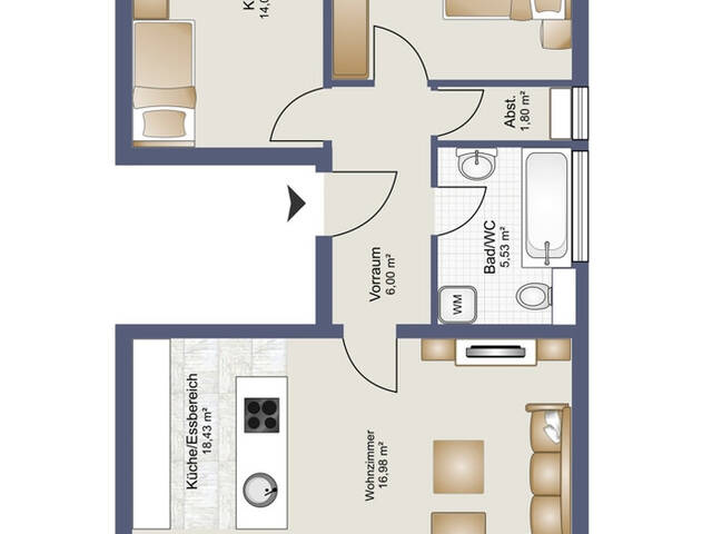 Immobilie in Göfis - Ideale Wohnung für den Start ins Eigentum - Bild 1