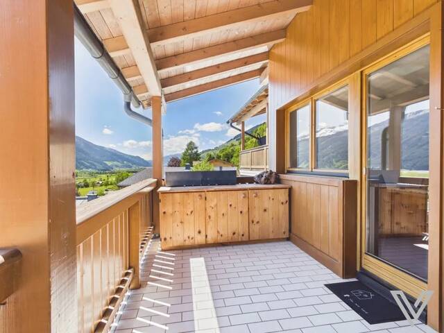 Immobilie in Uttendorf - Maisionette- Wohnung mit großem Balkon und Ausblick auf die umliegende Bergwelt - Bild 1