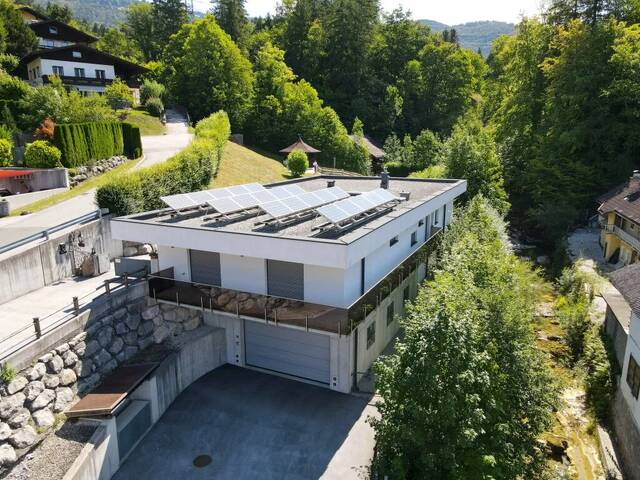 Immobilie in Adnet - WOHNEN ZWISCHEN ZWEI WASSERLÄUFEN - ARCHITEKTENVILLA UND HISTORISCHE MÜHLE - Bild 1