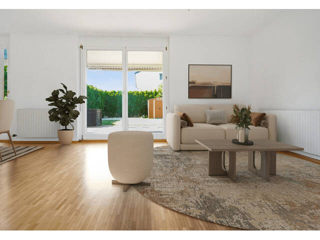 Immobilie in Koblach - Zentral wohnen und im Garten leben – gepflegte 3-Zimmer-Wohnung in Koblach - Bild 2