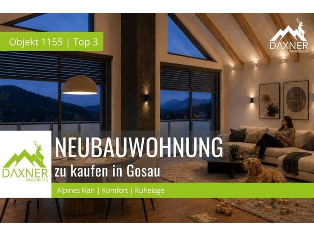 Immobilie in Gosau - GOSAU LIVING – Wohnen bis unter den First - Ihr Haupt- oder Zweitwohnsitz im Salzkammergut - Bild 0