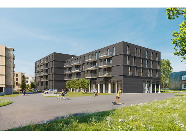 Immobilie in Hard - Miete zahlen oder ins eigene Zuhause investieren? 2-Zimmer-Wohnung in Hard ab € 852* mtl. - Bild 1