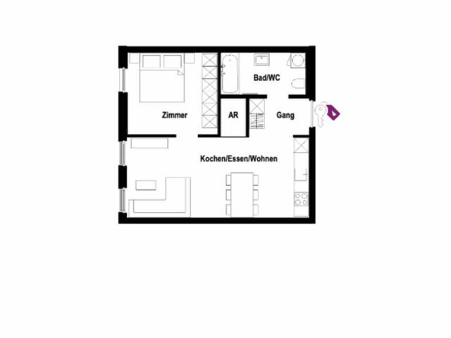 Immobilie in Hard - Deine erste eigene Wohnung in Hard zwischen Ried und See – ab € 832* mtl. - Bild 1