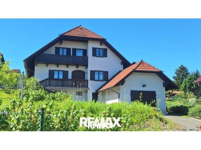 Immobilie in Eibiswald - Wohnen mit Weitblick - Stilvolles Familienhaus in traumhafter Aussichtslage von Eibiswald - Bild 0