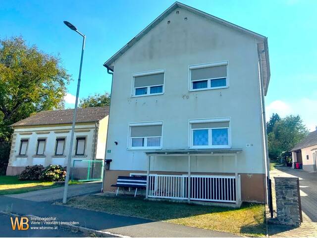 Immobilie in Deutsch Schützen-Eisenberg - Deutsch Schützen Eisenberg: Einfamilienhaus mit großem Garten, Wirtschaftsgebäuden und Stadel !! - Bild 2