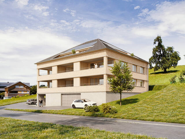 Immobilie in Langenegg - 4-Zimmer Terrassenwohnung in Langenegg - Top6 - Bild 0