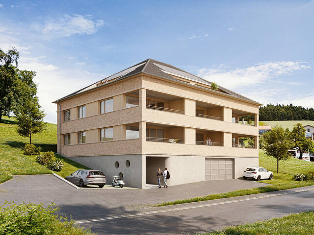 Immobilie in Langenegg - 4-Zimmer Terrassenwohnung in Langenegg - Top6 - Bild 1