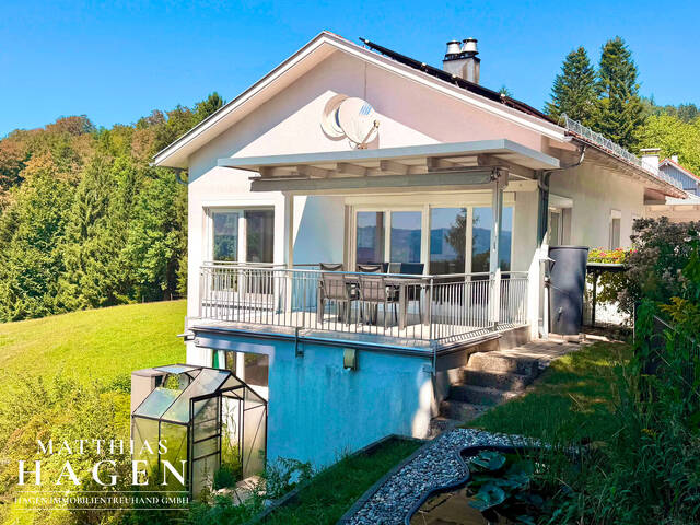 Immobilie in Bildstein - Großzügiges Einfamilienhaus mit traumhafter Aussicht bis zum Bodensee in Bildstein - Bild 1