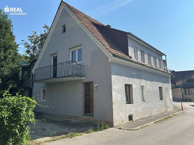 Immobilie in Deutschfeistritz - Altes Haus mit ausgewiesener Widmung im Kerngebiet (0,5 - 2,5) im Zentrum von Deutschfeistritz zum Fertigsanieren! - Bild 0