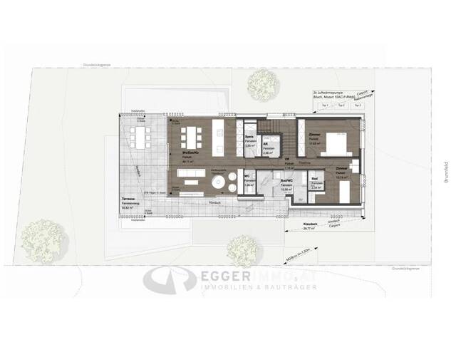 Immobilie in Maishofen - Exklusive Neubau Penthousewohnung mit großzügiger Terrasse und besonderem Wohnkomfort in Maishofen - Bild 4