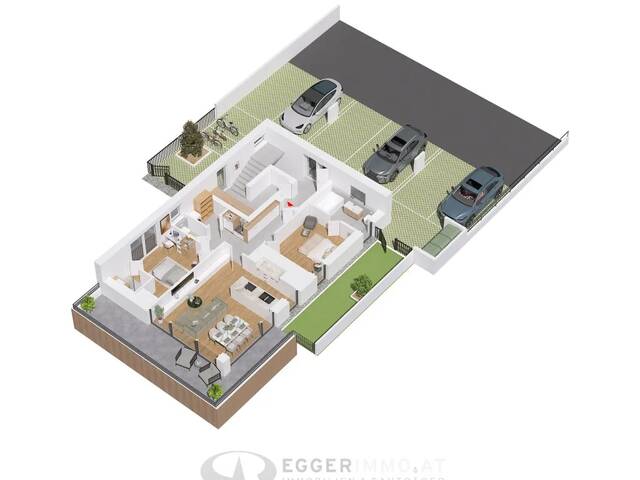 Immobilie in Maishofen - Hochwertige Neubau Eigentumswohnung mit Balkon und Garten in Maishofen - Bild 3
