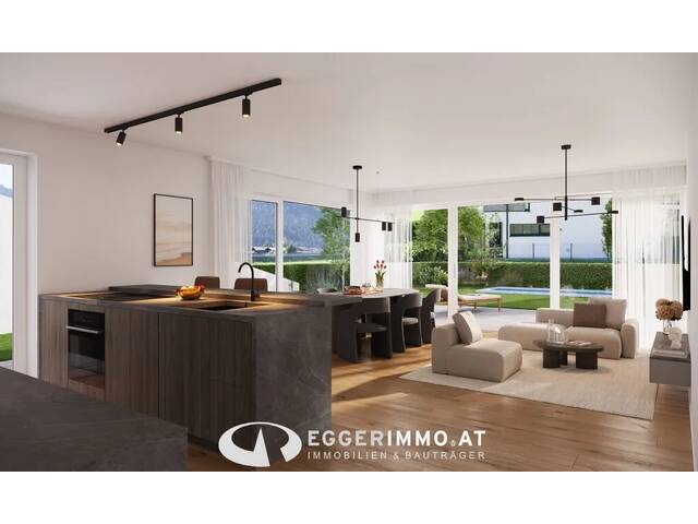 Immobilie in Maishofen - Exklusive Neubau Gartenwohnung mit großer Terrasse, weitläufigem Garten und privatem Pool in Maishofen - Bild 1