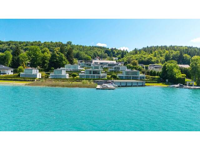 Immobilie in Auen - Moderne Beachfront-Villa in einzigartiger Lage am Wörthersee mit spektakulärem Blick - Bild 4