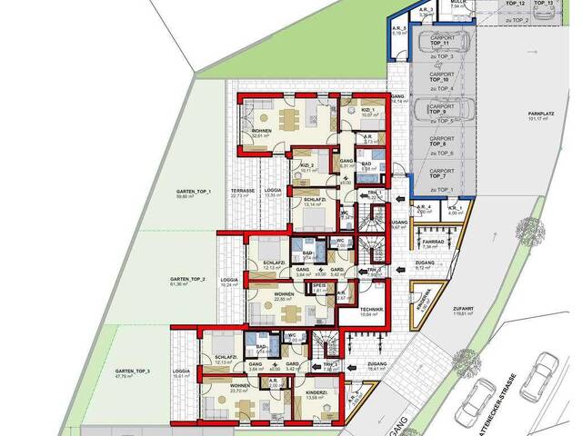 Immobilie in Andorf - Neubau 2-Zimmer-Wohnung mit Garten zu verkaufen! - Bild 3