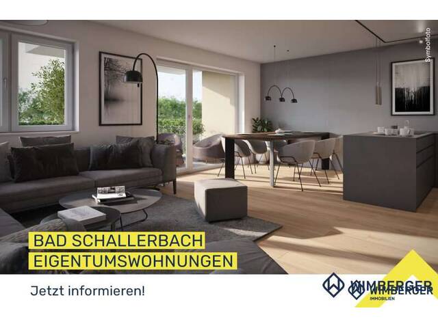Immobilie in Bad Schallerbach - Neubau! Große 4-Zimmer-Gartenwohnung – inkl. 2 Stellplätze, nahe Kurpark & Eurotherme - Bild 0