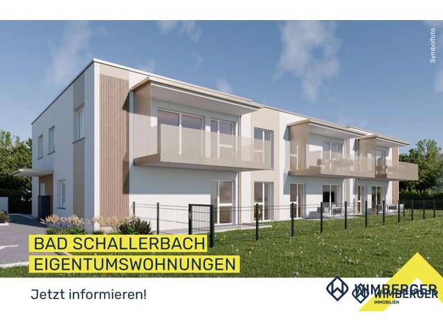 Immobilie in Bad Schallerbach - Wohnen nahe Kurpark – moderner Neubau, 3 Zimmer inkl. 2 Stellplätzen / ERSTBEZUG! - Bild 0