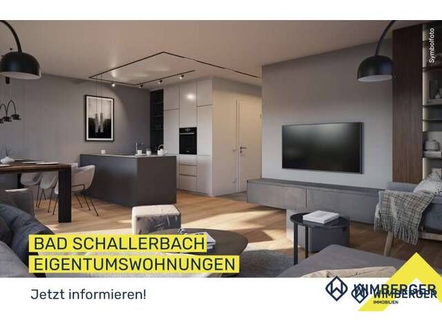 Immobilie in Bad Schallerbach - Helle 3-Zimmer-Wohnung mit Balkon – moderner Neubau nahe Kurpark, inkl. 2 Stellplätzen - Bild 0