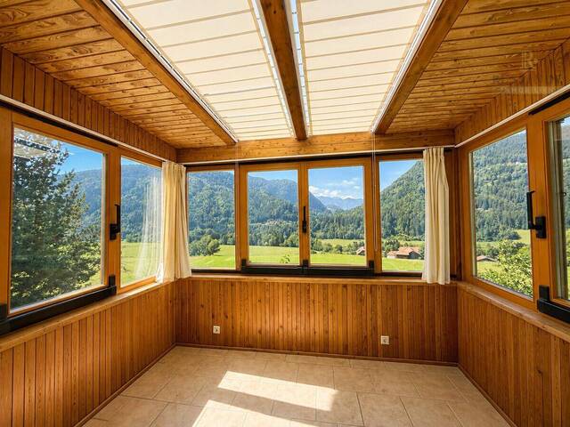 Immobilie in Treffen bei Villach - Großzügiger Familientraum mit Einliegerwohnung #Villach #Gerlitzen #Ossiachersee #Panoramablick - Bild 1