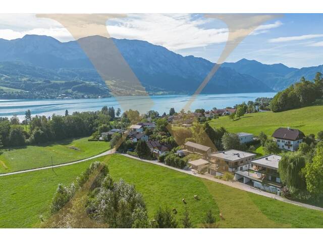 Immobilie in Nußdorf am Attersee - Dachgeschosswohnung mit herrlichem Ausblick nahe dem Attersee - Bild 0