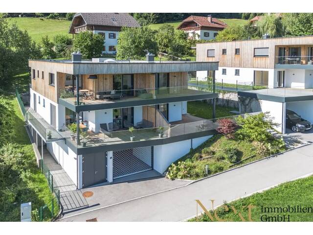 Immobilie in Nußdorf am Attersee - Dachgeschosswohnung mit herrlichem Ausblick nahe dem Attersee - Bild 1