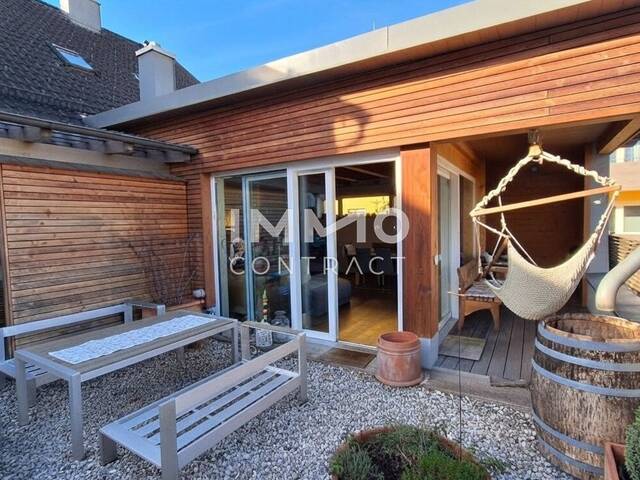 Immobilie in Wieselburg - Exklusive Dachgeschosswohnung mit großer Terrasse, Sauna und zwei Eigentumsparkplätzen im Zentrum von Wieselburg - Bild 0